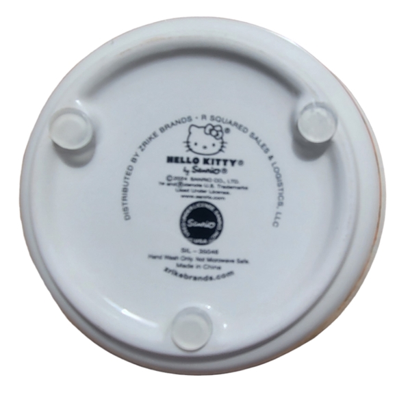 Hello Kitty Sanrio Ceramic Bowl / Pink NEW - Picture 7 of 8